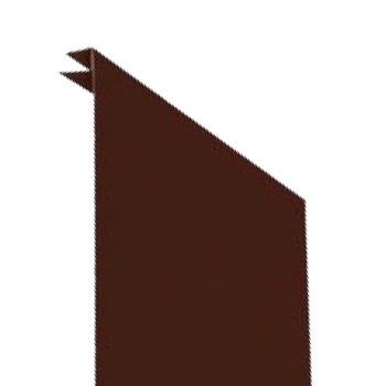 Аквасистем J-фаска 250 2м (RAL 8017 - шоколадно-коричневый)
