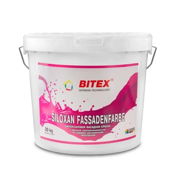 Bitex Силоксановая фасадная краска Siloxan Fassadenfarbe, Base1 (ведро 20 кг)