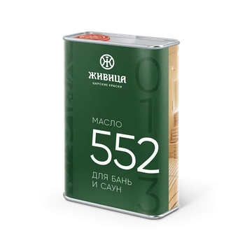 Масло по дереву для бань и саун 2 л 133 Туманное утро 0,1 л