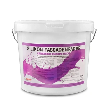 Bitex Силиконовая фасадная краска Silikon Fassadenfarbe, Base1 (ведро 20кг)